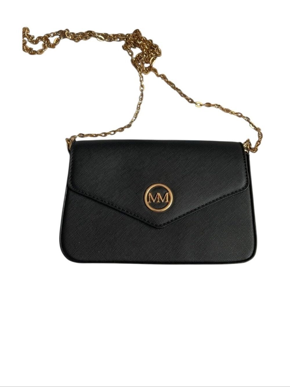 Marilyn Monroe Signature Black Crossbody Bag